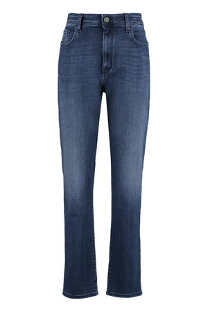 Olivia high-rise slim fit jeans-0